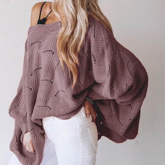 MODA ME COUTURE Sweaters - JULIANNA Batwing Sweater Top